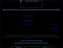 Tablet Screenshot of horseshowphotos.ca